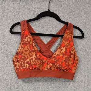 Aerie Cheetah Print Sports Bra